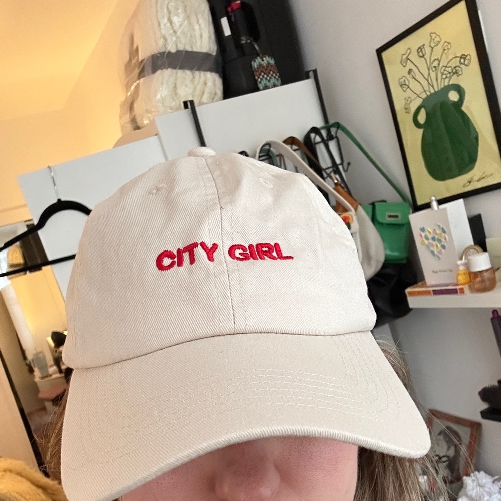 City Girl Embroidered Cap